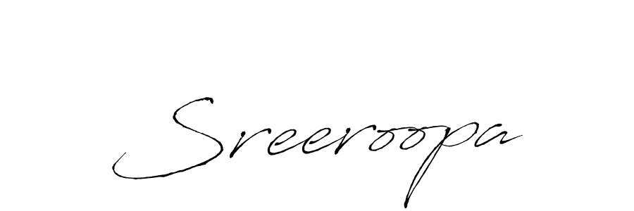 Sreeroopa stylish signature style. Best Handwritten Sign (Antro_Vectra) for my name. Handwritten Signature Collection Ideas for my name Sreeroopa. Sreeroopa signature style 6 images and pictures png