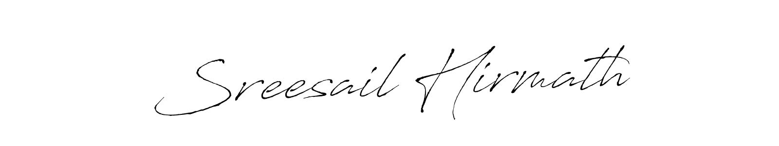 You should practise on your own different ways (Antro_Vectra) to write your name (Sreesail Hirmath) in signature. don't let someone else do it for you. Sreesail Hirmath signature style 6 images and pictures png