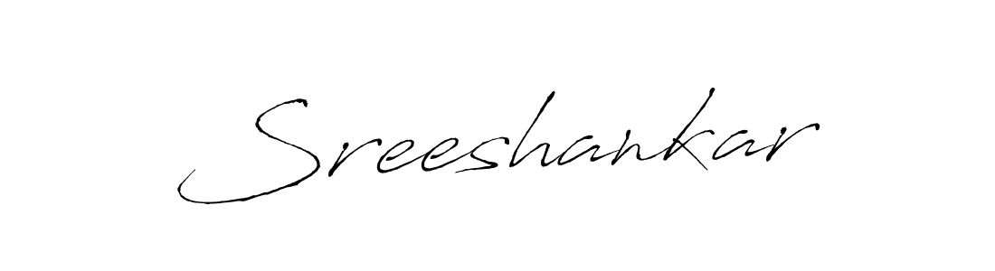 Create a beautiful signature design for name Sreeshankar. With this signature (Antro_Vectra) fonts, you can make a handwritten signature for free. Sreeshankar signature style 6 images and pictures png