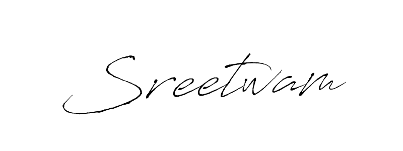How to make Sreetwam signature? Antro_Vectra is a professional autograph style. Create handwritten signature for Sreetwam name. Sreetwam signature style 6 images and pictures png