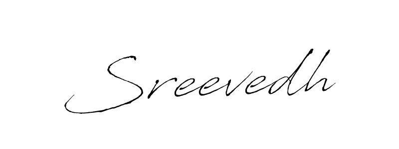 Design your own signature with our free online signature maker. With this signature software, you can create a handwritten (Antro_Vectra) signature for name Sreevedh. Sreevedh signature style 6 images and pictures png