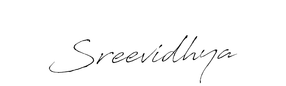 You should practise on your own different ways (Antro_Vectra) to write your name (Sreevidhya) in signature. don't let someone else do it for you. Sreevidhya signature style 6 images and pictures png