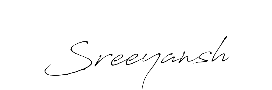 Once you've used our free online signature maker to create your best signature Antro_Vectra style, it's time to enjoy all of the benefits that Sreeyansh name signing documents. Sreeyansh signature style 6 images and pictures png