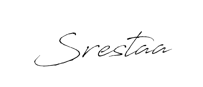 Make a beautiful signature design for name Srestaa. Use this online signature maker to create a handwritten signature for free. Srestaa signature style 6 images and pictures png