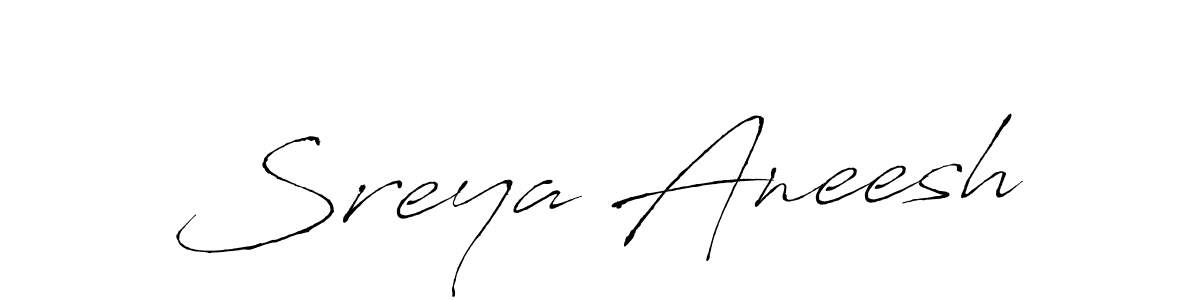 You should practise on your own different ways (Antro_Vectra) to write your name (Sreya Aneesh) in signature. don't let someone else do it for you. Sreya Aneesh signature style 6 images and pictures png