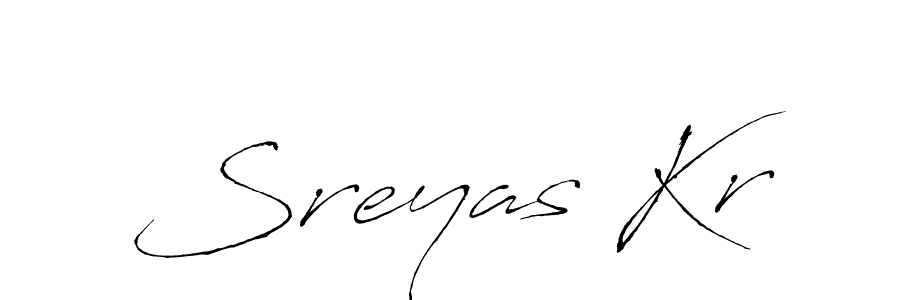 The best way (Antro_Vectra) to make a short signature is to pick only two or three words in your name. The name Sreyas Kr include a total of six letters. For converting this name. Sreyas Kr signature style 6 images and pictures png