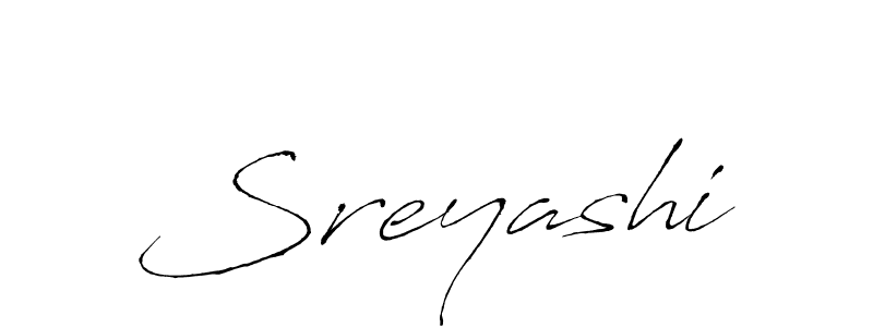 Use a signature maker to create a handwritten signature online. With this signature software, you can design (Antro_Vectra) your own signature for name Sreyashi. Sreyashi signature style 6 images and pictures png