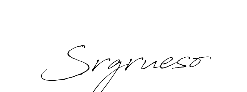 Antro_Vectra is a professional signature style that is perfect for those who want to add a touch of class to their signature. It is also a great choice for those who want to make their signature more unique. Get Srgrueso name to fancy signature for free. Srgrueso signature style 6 images and pictures png