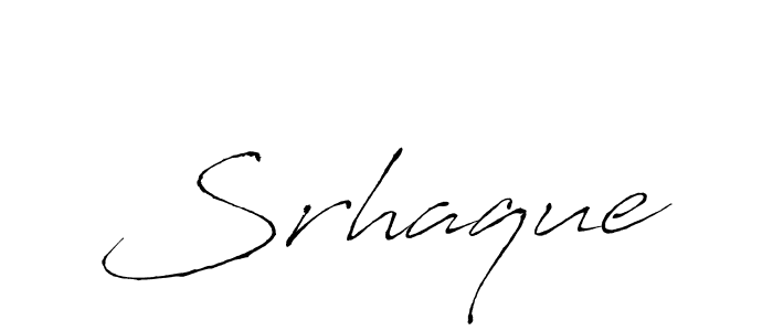 Make a beautiful signature design for name Srhaque. Use this online signature maker to create a handwritten signature for free. Srhaque signature style 6 images and pictures png