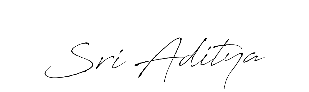 Use a signature maker to create a handwritten signature online. With this signature software, you can design (Antro_Vectra) your own signature for name Sri Aditya. Sri Aditya signature style 6 images and pictures png