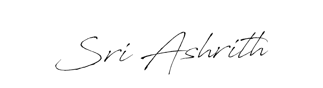 Make a beautiful signature design for name Sri Ashrith. With this signature (Antro_Vectra) style, you can create a handwritten signature for free. Sri Ashrith signature style 6 images and pictures png