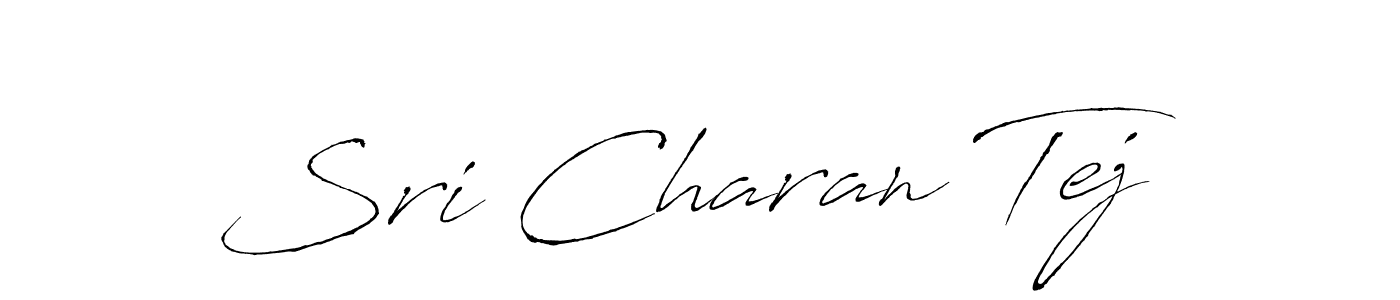 You can use this online signature creator to create a handwritten signature for the name Sri Charan Tej. This is the best online autograph maker. Sri Charan Tej signature style 6 images and pictures png