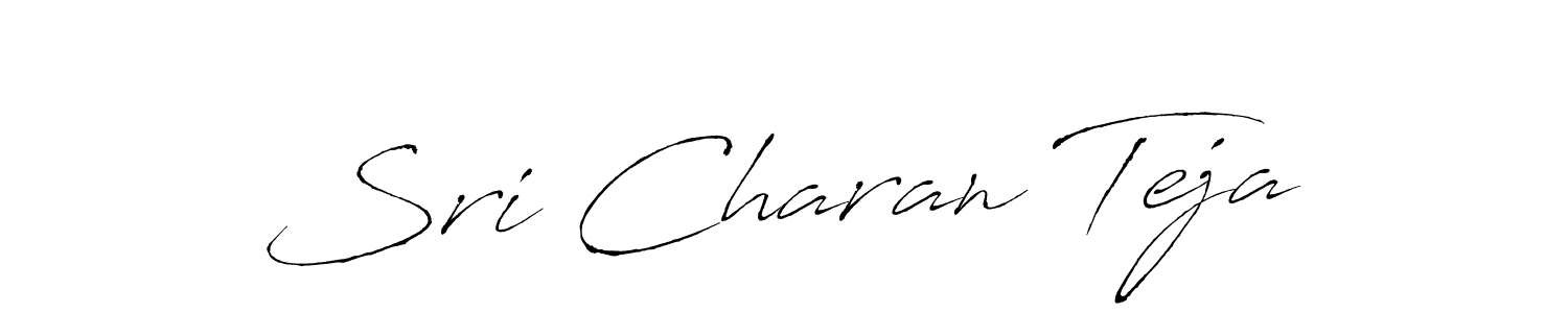 Once you've used our free online signature maker to create your best signature Antro_Vectra style, it's time to enjoy all of the benefits that Sri Charan Teja name signing documents. Sri Charan Teja signature style 6 images and pictures png