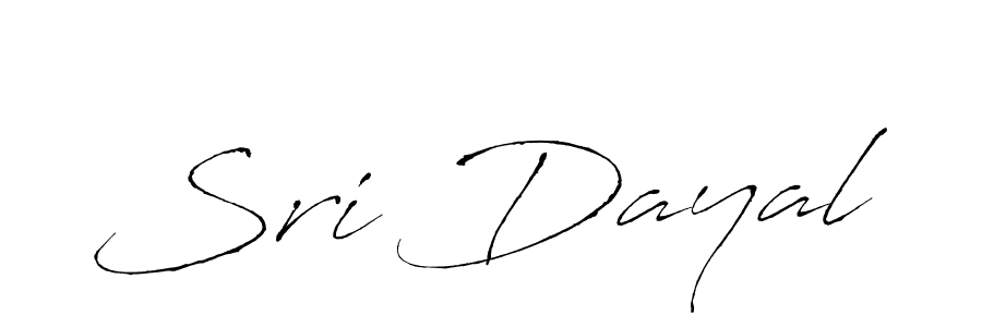 How to make Sri Dayal signature? Antro_Vectra is a professional autograph style. Create handwritten signature for Sri Dayal name. Sri Dayal signature style 6 images and pictures png