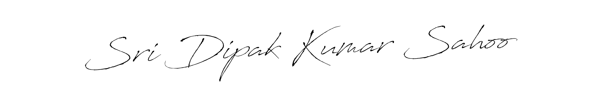 Sri Dipak Kumar Sahoo stylish signature style. Best Handwritten Sign (Antro_Vectra) for my name. Handwritten Signature Collection Ideas for my name Sri Dipak Kumar Sahoo. Sri Dipak Kumar Sahoo signature style 6 images and pictures png