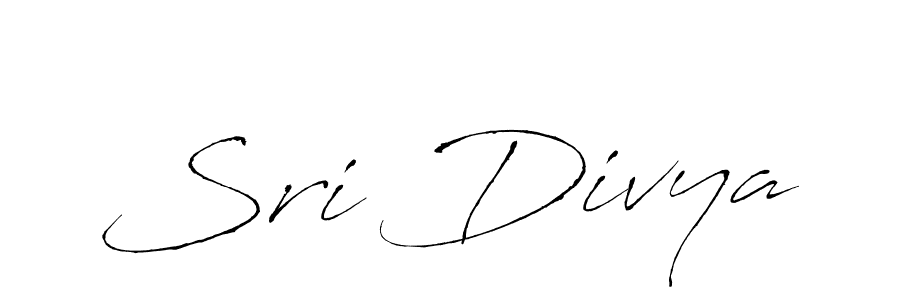 Use a signature maker to create a handwritten signature online. With this signature software, you can design (Antro_Vectra) your own signature for name Sri Divya. Sri Divya signature style 6 images and pictures png