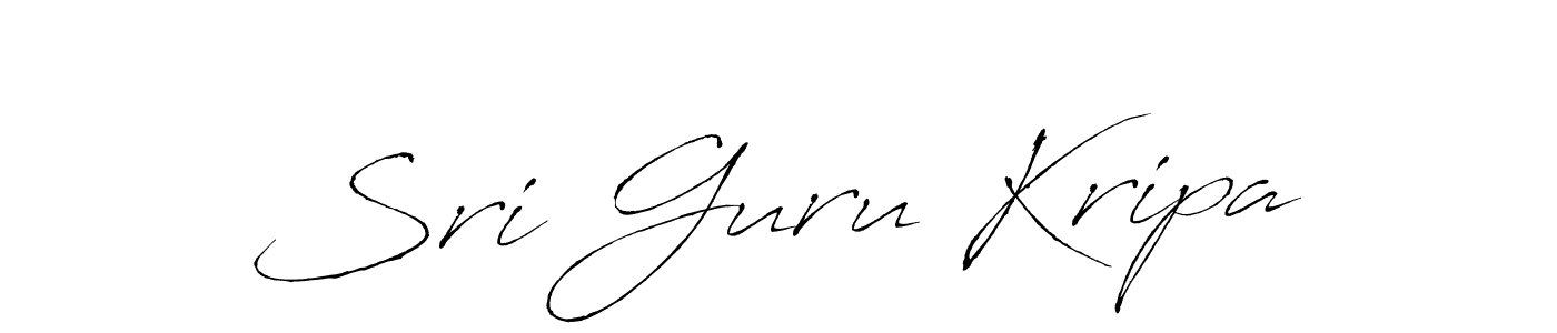 Also we have Sri Guru Kripa name is the best signature style. Create professional handwritten signature collection using Antro_Vectra autograph style. Sri Guru Kripa signature style 6 images and pictures png