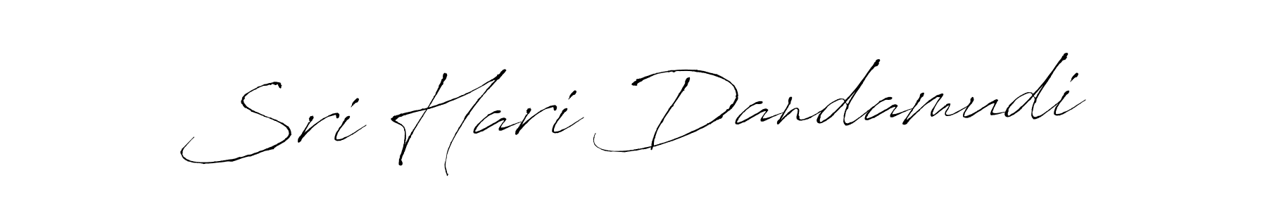 Make a beautiful signature design for name Sri Hari Dandamudi. Use this online signature maker to create a handwritten signature for free. Sri Hari Dandamudi signature style 6 images and pictures png