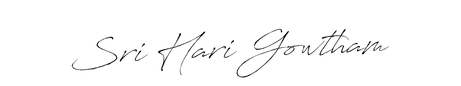 You can use this online signature creator to create a handwritten signature for the name Sri Hari Gowtham. This is the best online autograph maker. Sri Hari Gowtham signature style 6 images and pictures png