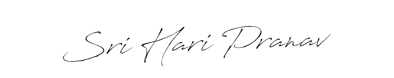 Also You can easily find your signature by using the search form. We will create Sri Hari Pranav name handwritten signature images for you free of cost using Antro_Vectra sign style. Sri Hari Pranav signature style 6 images and pictures png