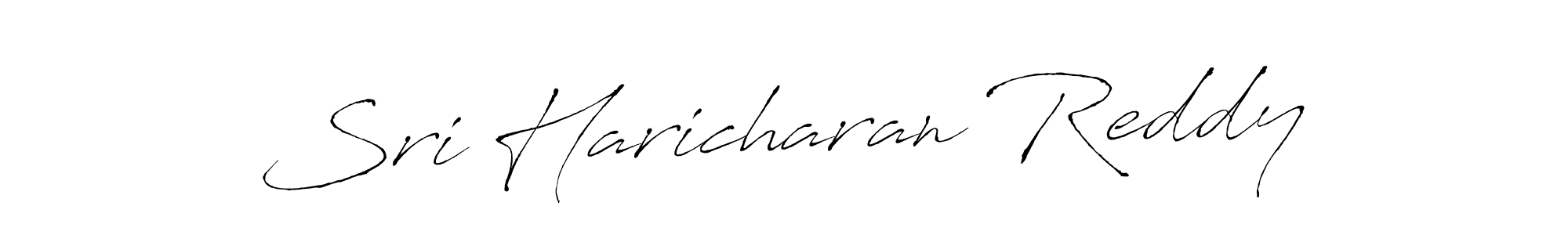 Sri Haricharan Reddy stylish signature style. Best Handwritten Sign (Antro_Vectra) for my name. Handwritten Signature Collection Ideas for my name Sri Haricharan Reddy. Sri Haricharan Reddy signature style 6 images and pictures png