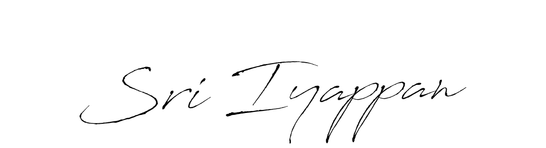 Use a signature maker to create a handwritten signature online. With this signature software, you can design (Antro_Vectra) your own signature for name Sri Iyappan. Sri Iyappan signature style 6 images and pictures png