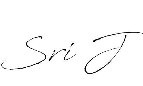 Also we have Sri J name is the best signature style. Create professional handwritten signature collection using Antro_Vectra autograph style. Sri J signature style 6 images and pictures png