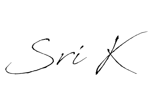 Also You can easily find your signature by using the search form. We will create Sri K name handwritten signature images for you free of cost using Antro_Vectra sign style. Sri K signature style 6 images and pictures png