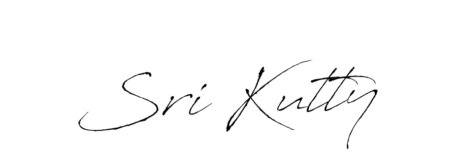 How to make Sri Kutty name signature. Use Antro_Vectra style for creating short signs online. This is the latest handwritten sign. Sri Kutty signature style 6 images and pictures png