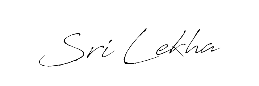 Sri Lekha stylish signature style. Best Handwritten Sign (Antro_Vectra) for my name. Handwritten Signature Collection Ideas for my name Sri Lekha. Sri Lekha signature style 6 images and pictures png