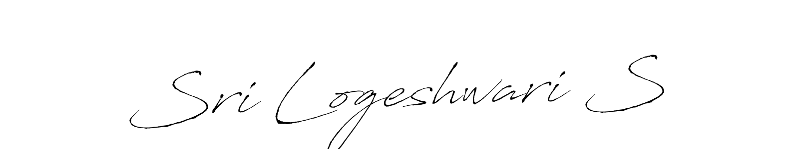 Once you've used our free online signature maker to create your best signature Antro_Vectra style, it's time to enjoy all of the benefits that Sri Logeshwari S name signing documents. Sri Logeshwari S signature style 6 images and pictures png
