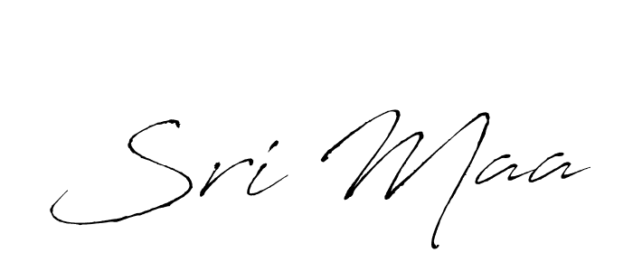 How to make Sri Maa name signature. Use Antro_Vectra style for creating short signs online. This is the latest handwritten sign. Sri Maa signature style 6 images and pictures png