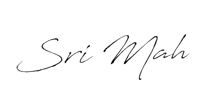 Antro_Vectra is a professional signature style that is perfect for those who want to add a touch of class to their signature. It is also a great choice for those who want to make their signature more unique. Get Sri Mah name to fancy signature for free. Sri Mah signature style 6 images and pictures png