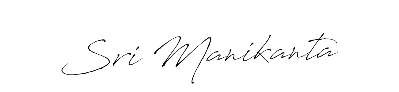 Also we have Sri Manikanta name is the best signature style. Create professional handwritten signature collection using Antro_Vectra autograph style. Sri Manikanta signature style 6 images and pictures png