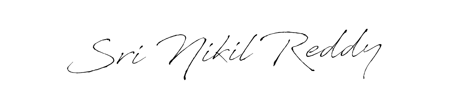 Here are the top 10 professional signature styles for the name Sri Nikil Reddy. These are the best autograph styles you can use for your name. Sri Nikil Reddy signature style 6 images and pictures png