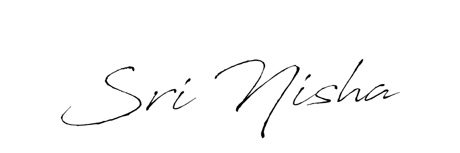 How to make Sri Nisha signature? Antro_Vectra is a professional autograph style. Create handwritten signature for Sri Nisha name. Sri Nisha signature style 6 images and pictures png