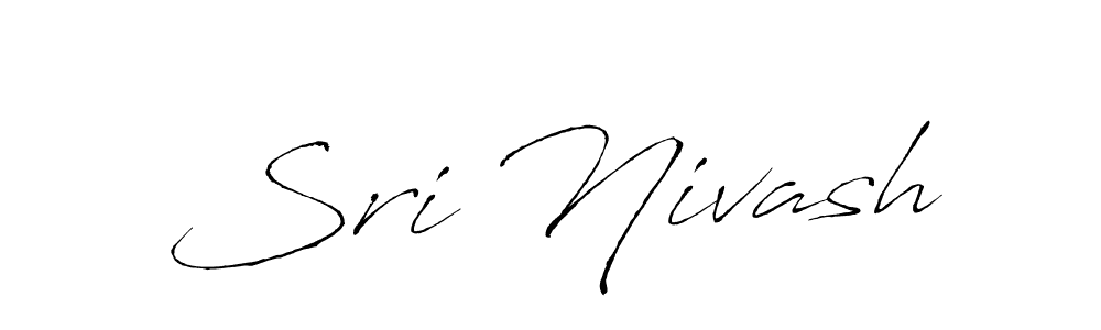 Also You can easily find your signature by using the search form. We will create Sri Nivash name handwritten signature images for you free of cost using Antro_Vectra sign style. Sri Nivash signature style 6 images and pictures png