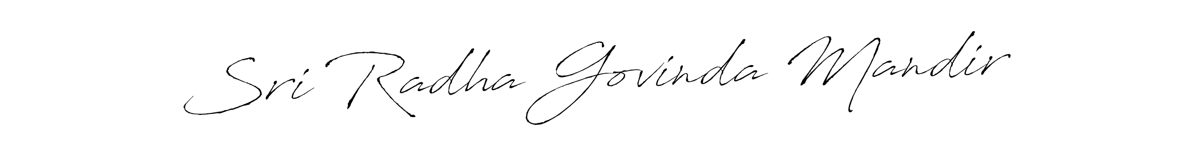 Make a beautiful signature design for name Sri Radha Govinda Mandir. Use this online signature maker to create a handwritten signature for free. Sri Radha Govinda Mandir signature style 6 images and pictures png
