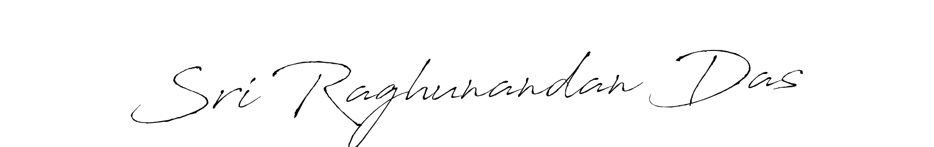 Create a beautiful signature design for name Sri Raghunandan Das. With this signature (Antro_Vectra) fonts, you can make a handwritten signature for free. Sri Raghunandan Das signature style 6 images and pictures png