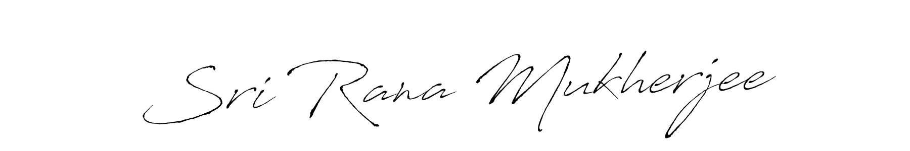 Also we have Sri Rana Mukherjee name is the best signature style. Create professional handwritten signature collection using Antro_Vectra autograph style. Sri Rana Mukherjee signature style 6 images and pictures png