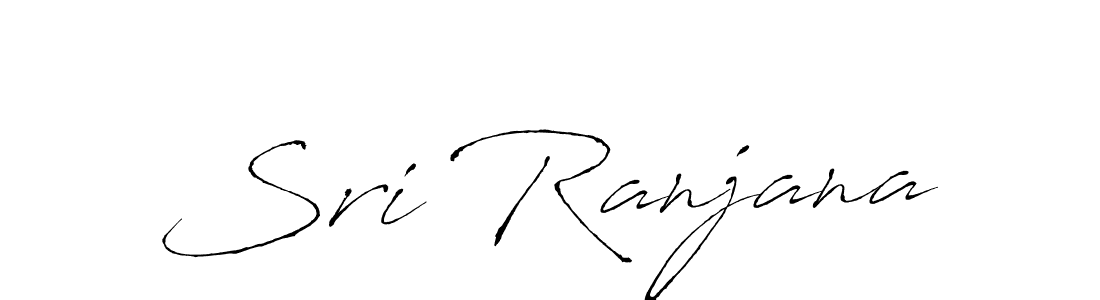 How to make Sri Ranjana signature? Antro_Vectra is a professional autograph style. Create handwritten signature for Sri Ranjana name. Sri Ranjana signature style 6 images and pictures png