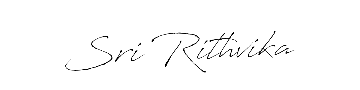 Create a beautiful signature design for name Sri Rithvika. With this signature (Antro_Vectra) fonts, you can make a handwritten signature for free. Sri Rithvika signature style 6 images and pictures png