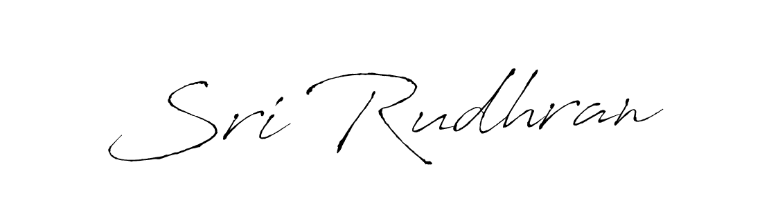 Also we have Sri Rudhran name is the best signature style. Create professional handwritten signature collection using Antro_Vectra autograph style. Sri Rudhran signature style 6 images and pictures png