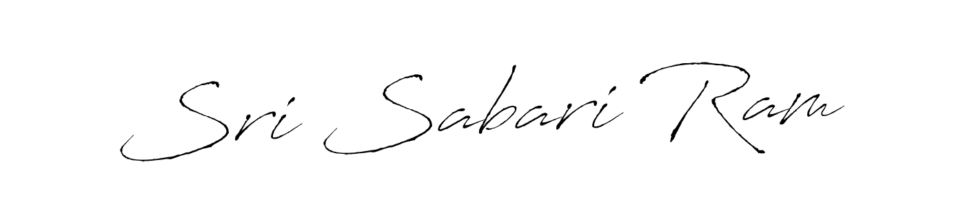 Design your own signature with our free online signature maker. With this signature software, you can create a handwritten (Antro_Vectra) signature for name Sri Sabari Ram. Sri Sabari Ram signature style 6 images and pictures png