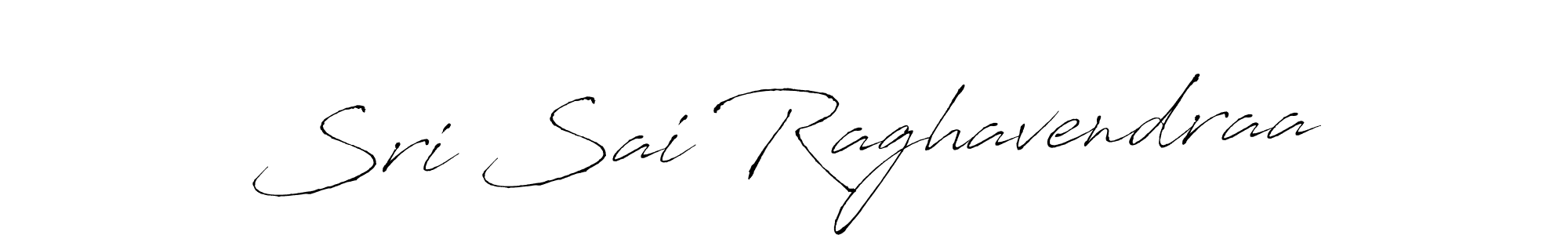 How to make Sri Sai Raghavendraa signature? Antro_Vectra is a professional autograph style. Create handwritten signature for Sri Sai Raghavendraa name. Sri Sai Raghavendraa signature style 6 images and pictures png