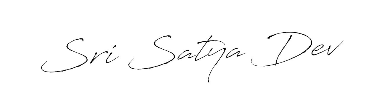 Antro_Vectra is a professional signature style that is perfect for those who want to add a touch of class to their signature. It is also a great choice for those who want to make their signature more unique. Get Sri Satya Dev name to fancy signature for free. Sri Satya Dev signature style 6 images and pictures png