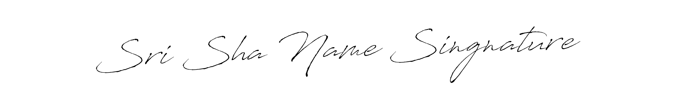 Make a beautiful signature design for name Sri Sha Name Singnature. With this signature (Antro_Vectra) style, you can create a handwritten signature for free. Sri Sha Name Singnature signature style 6 images and pictures png