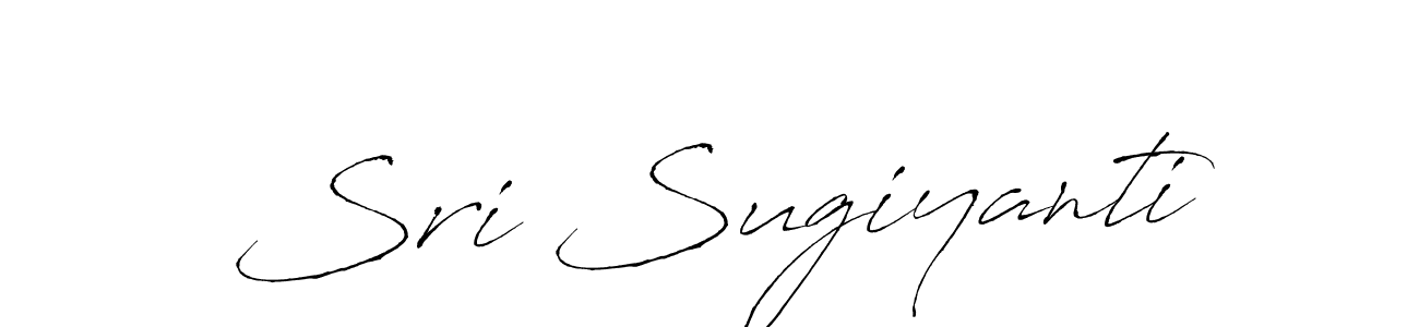 Sri Sugiyanti stylish signature style. Best Handwritten Sign (Antro_Vectra) for my name. Handwritten Signature Collection Ideas for my name Sri Sugiyanti. Sri Sugiyanti signature style 6 images and pictures png