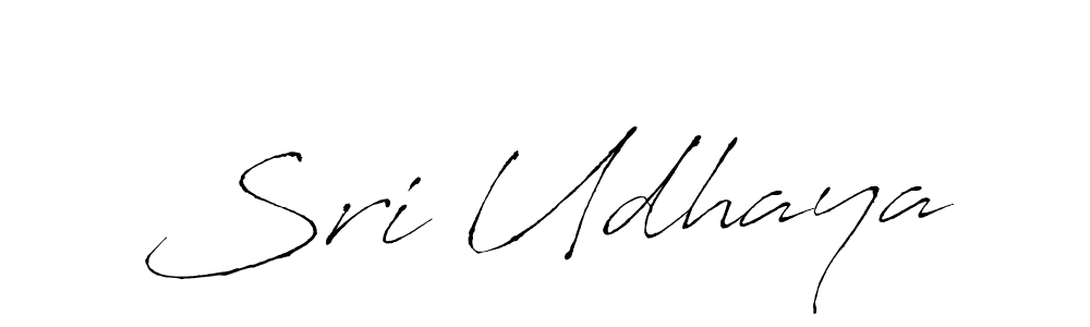 How to make Sri Udhaya name signature. Use Antro_Vectra style for creating short signs online. This is the latest handwritten sign. Sri Udhaya signature style 6 images and pictures png
