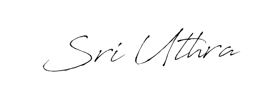 The best way (Antro_Vectra) to make a short signature is to pick only two or three words in your name. The name Sri Uthra include a total of six letters. For converting this name. Sri Uthra signature style 6 images and pictures png